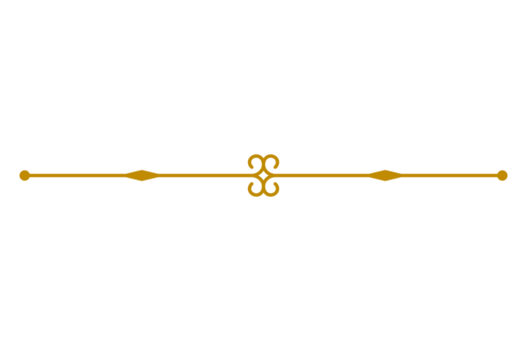 Decorative Page Separator. Elegant Borde