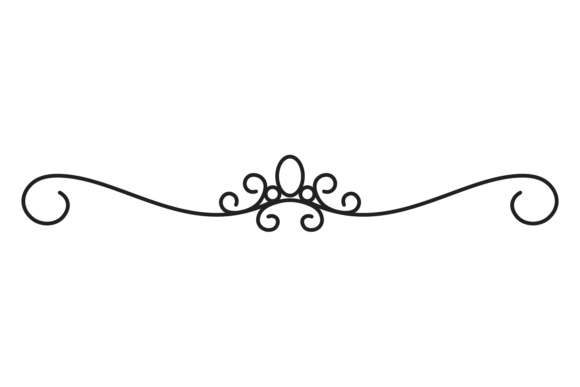 Decorative Text Delimiter. Elegant Class