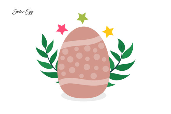 Easter Decorative Egg Design Graphics Freebies