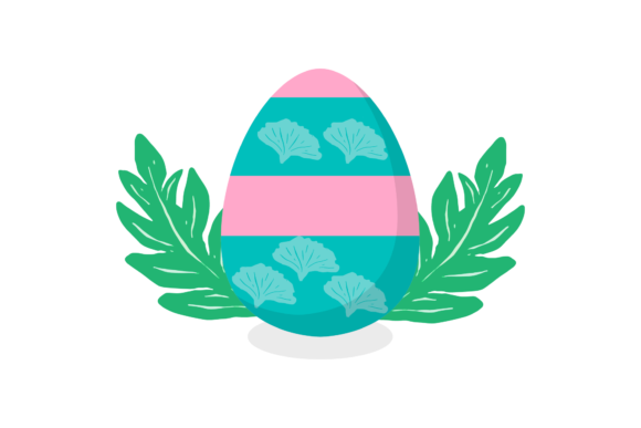 Easter Egg Celebration Decorative Happy Graphics