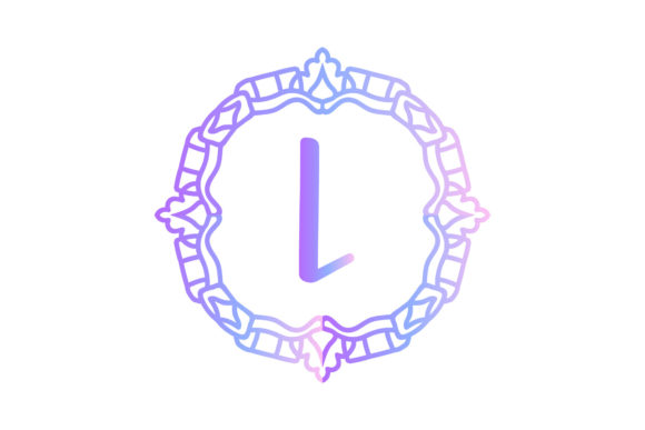 Illustration Monogram Decorative Design