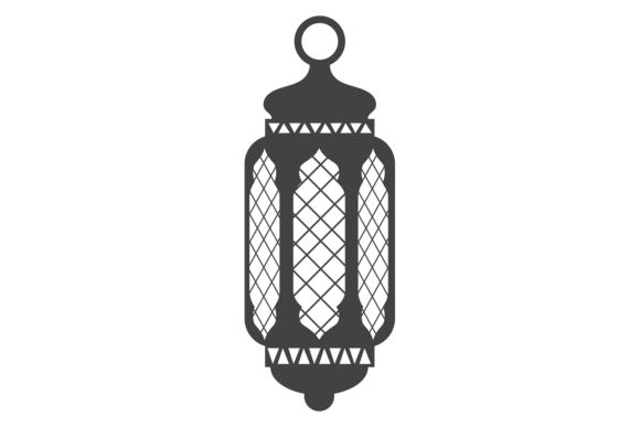 Islamic Decorative Lantern. Oriental Orn Graphics and Illustrations