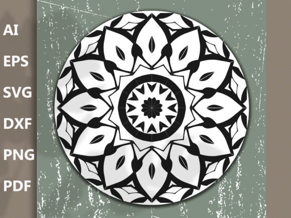 Premium Vector Decorative Mandala: Graphics and Illustrations for Crafting